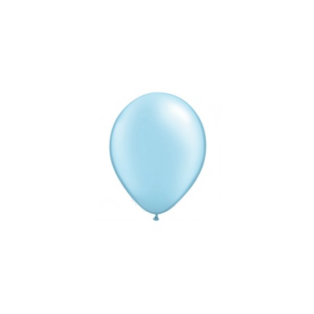 METAL bleu ciel 35 cm POCHE DE 25 BALLONS