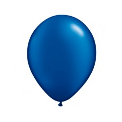 METAL bleu 35 cm POCHE 25 BALLONS