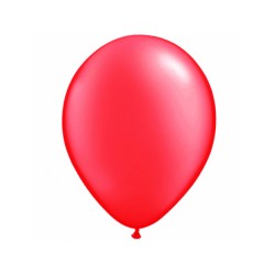 METAL ROUGE 35 cm POCHE 25 BALLONS