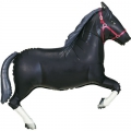 cheval noir mylar 70 cm