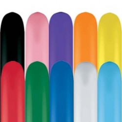 100 ballons qualatex 260 classique opaque