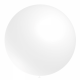 1 ballon 60cm blanc ballon