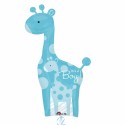 Giraffe bébé it's a boy ballon mylar 64*107cm