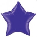  étoile mylar violet 45 cm 