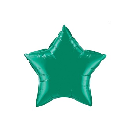 étoile mylar vert Qualatex 50 cm étoile mylar vert Qualatex 50 cm