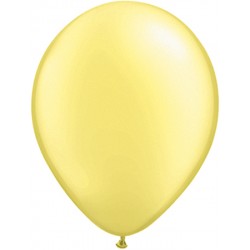 perlé jaune pâle 12.5 cm poche de 100
