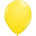 100 ballons qualatex 28 cm opaque jaune citron