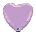 coeur lilas mylar 90 cm d'envergure