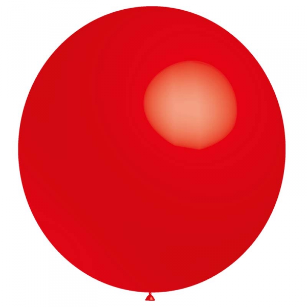 1 ballon baudruche 140 cm de diamètre rouge