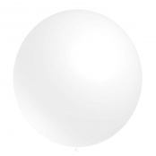 1 ballon Blanc Standard 180cm