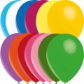 ballons standard multicouleur opaque 13.5 cm poche de 100