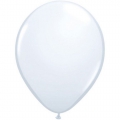 50 Ballons White 40cm