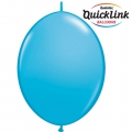 50 Ballons qualatex quick link 30 cm bleu robbin's egg