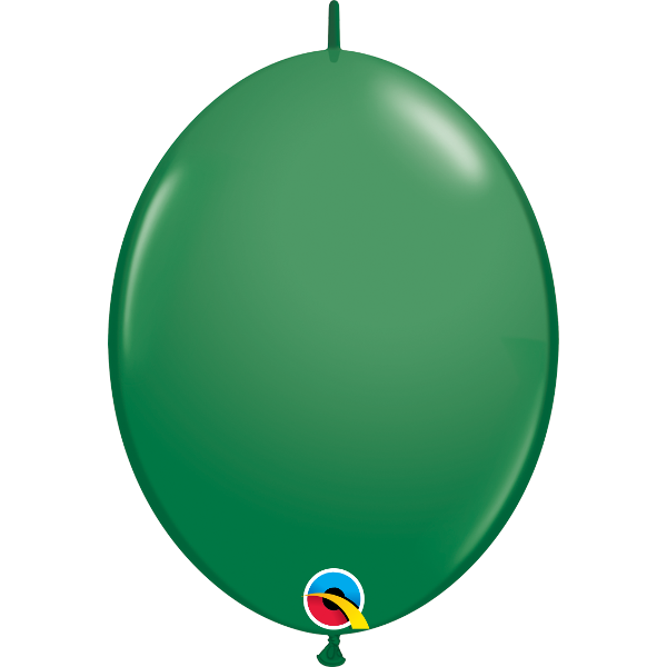 50 Ballons qualatex quick link 30 cm vert