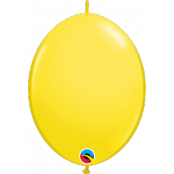 50 Ballons qualatex quick link 30 cm jaune