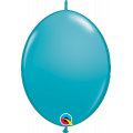 10 Ballons qualatex quick link 30 cm turquoise