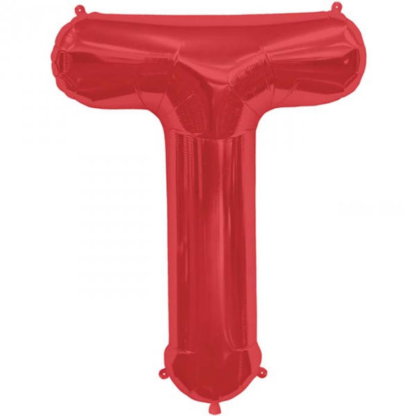 T lettre 75 cm ROUGE