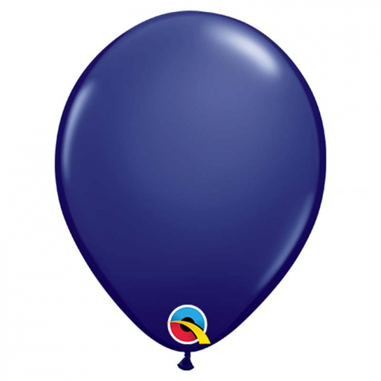 100 Ballons Navy Bleu Marine 28 cm