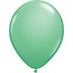 50 Ballons Wintergreen Vert Hiver 40cm