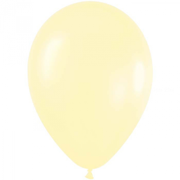 50 ballons sempertex 30 cm satin pearl jaune 420