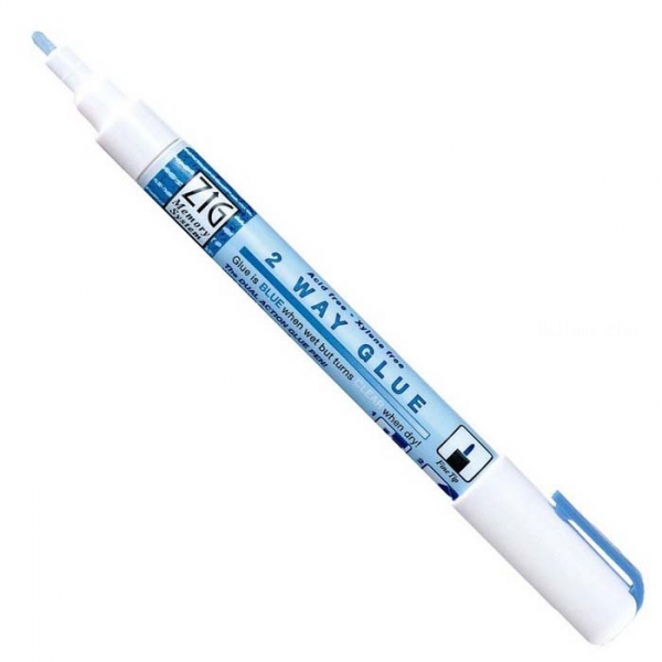 Stylo colle pointe fine 1mm pour poudre paillette