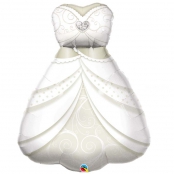 robe de mariée ballon mylar 97 cm