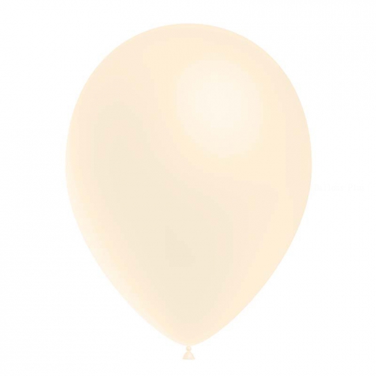 100 ballons Ivoire ballons standard 14 cm