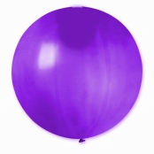 Métaliisé violet rond 40 cm poche de 5