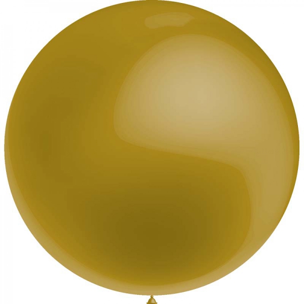 1 ballon 75cm or métal ballon