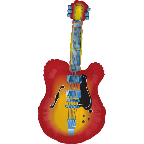 guitare mylar 109 cm à plat vendu non gonflé