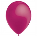 100 ballons fushia métal 26 cm