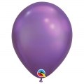 Chrome qualatex 28 cm violet poche de 25