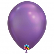 Chrome qualatex 28 cm violet poche de 25