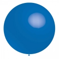 1 ballon 75cm bleu foncé métal ballon