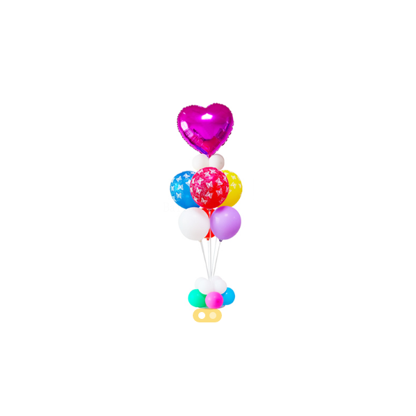 Support pour bouquet ballons air