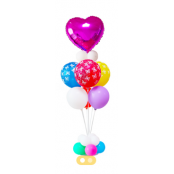 Support pour bouquet ballons air