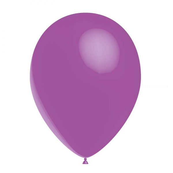 25 ballons lavande métal 26 cm