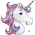 Licorne ballon alu 84*74 cm