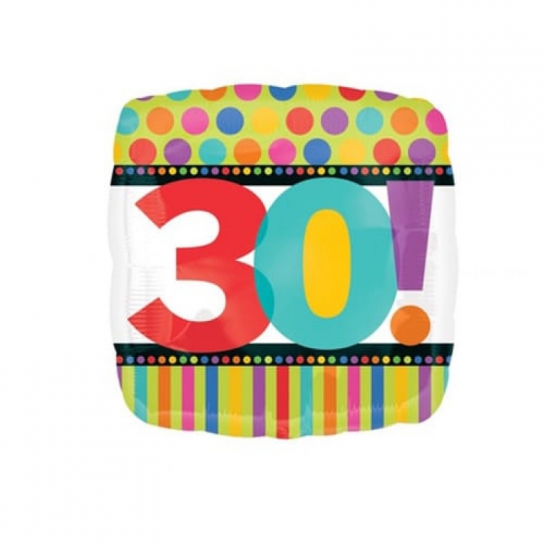 30 anniversaire points et lignes