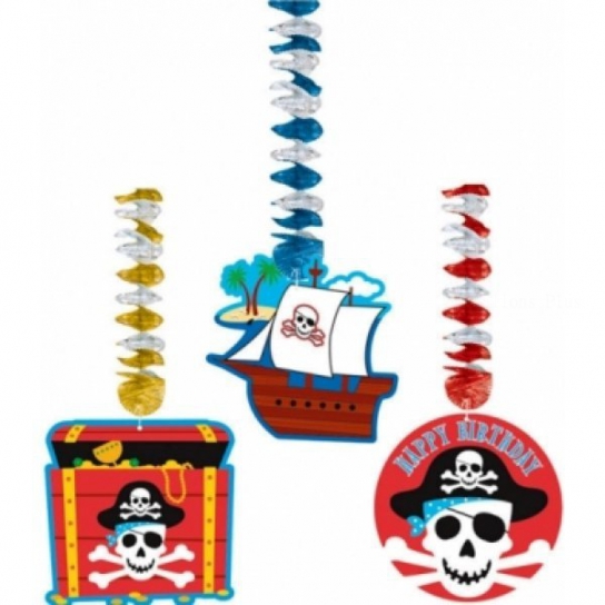 3 suspensions et découpes pirate 76.2 cm 3 suspensions et découpes pirate 76.2 cm