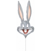 mini bugs bunny gonflage à l'air avec tige