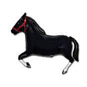 cheval noir 22cm vendu non gonflé 