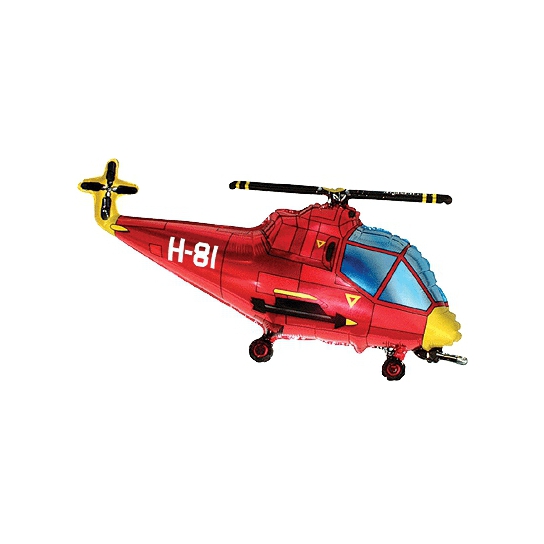 helicopter forme 23cm (gonflage air)