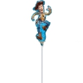 mini woody ballon mylar 23cm