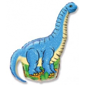 diplodocus bleu mylar air 41 cm