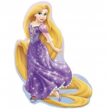 ° Princesse Raiponce ballons mini mylar air vendu non gonflé avec tige