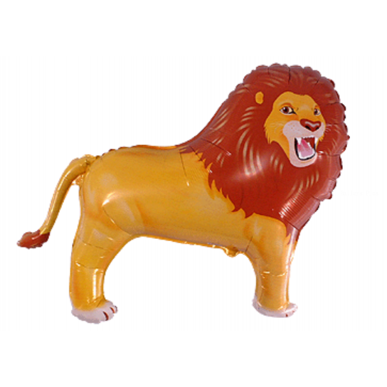 Lion ballon mylar 40 cm non gonflé