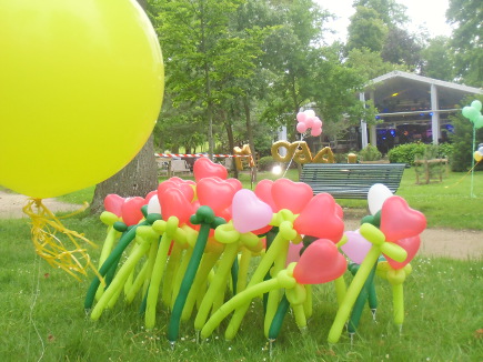 Petits coeurs au jardin